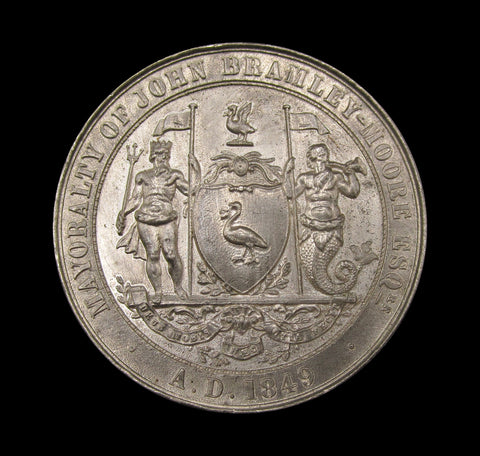 1849 Liverpool Fancy Fair 45mm Medal - By Allen & Moore