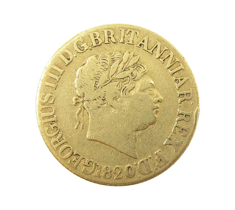 George III 1820 Sovereign - Fine