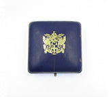 1972 New Stock Exchange Silver Brokers Pass Medal - Cased
