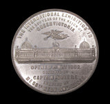 1862 International Exhibition Captain Fowke 74mm Medal - By Ottley