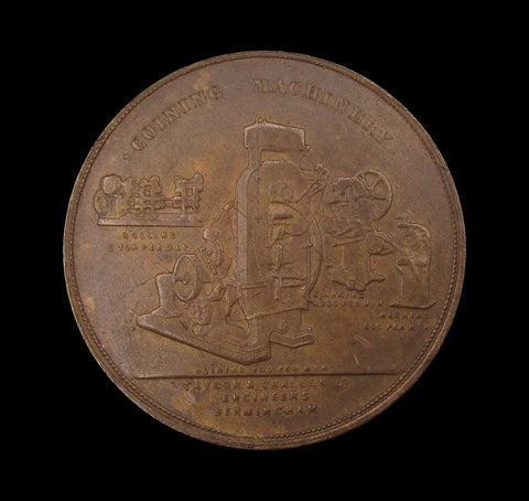 1912 Taylor & Challen Minting Machinery 38mm Advertising Token