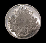 1853 Dublin International Exhibition 74mm Medal - By Ottley