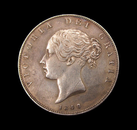 Victoria 1849 Halfcrown - EF