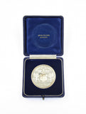 1972 New Stock Exchange Silver Brokers Pass Medal - Cased