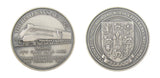 1921 50th Anniversary Of Railways Act 1921 4 x Silver Medals