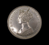 1862 International Exhibition Captain Fowke 54mm Medal - By Ottley