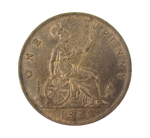 Victoria 1884 Penny - GEF