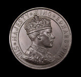 1937 Edward VIII Proposed Coronation 44mm Medal