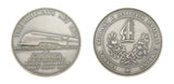 1921 50th Anniversary Of Railways Act 1921 4 x Silver Medals