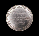 1842 Caledonian Horticultural Society 51mm Silver Medal - By Ingram