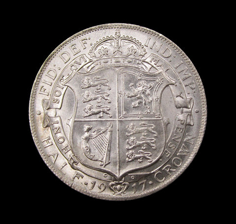 George V 1917 Halfcrown - UNC