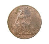 George IV 1825 Farthing - UNC