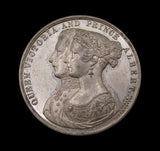 1844 Opening Of The Royal Exchange 38mm Medal - By Allen & Moore