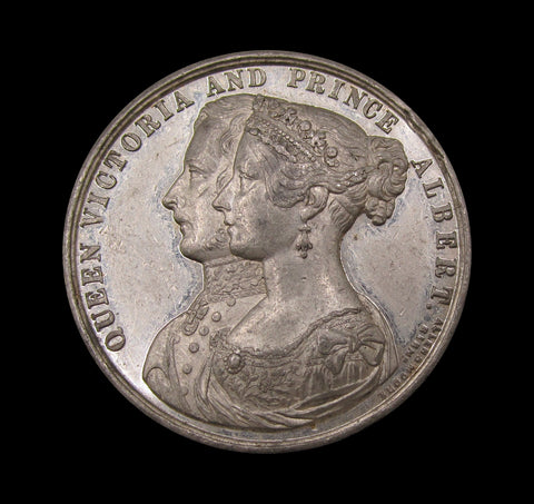 1844 Opening Of The Royal Exchange 38mm Medal - By Allen & Moore