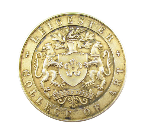 1967 Leicester College Of Art John Barker 51mm Silver Medal