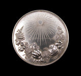 1842 Caledonian Horticultural Society 51mm Silver Medal - By Ingram