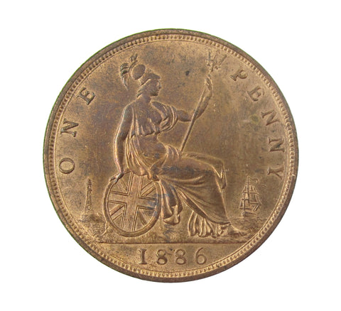 Victoria 1886 Penny - GEF