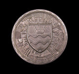1986 Final London Council Meeting 57mm Silver Medal