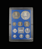 India 1975 10 Coin Proof Set - FDC