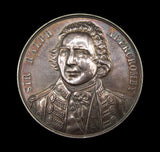 1897 Conquest Of Trinidad Centenary 48mm Silver Medal