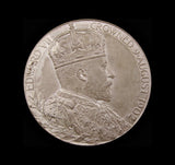 1902 Edward VII Coronation 31mm Silver Medal - In RM Envelope