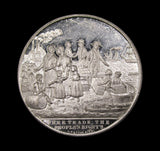 1846 Repeal Of The Corn Laws 54mm Medal - By Allen & Taylor