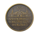 France 1931 Paris Colonial Exposition 32mm Medal - Oceania