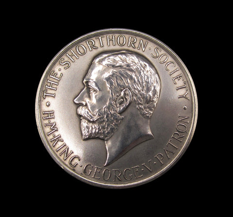 1934 The Shorthorn Society 51mm Silver Medal - By Pinches