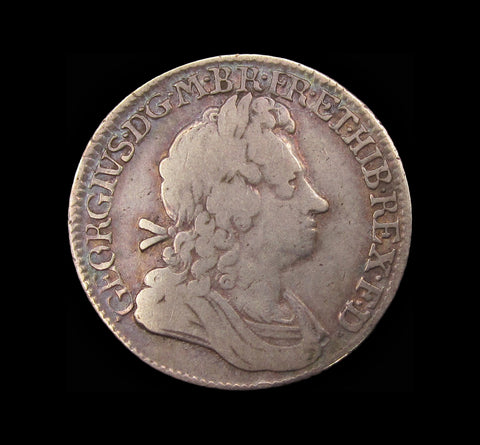 George I 1720 Shilling - O/G In Georgivs - Fine