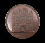 1837 Victoria Visit To The Guildhall 55mm Medal - By Wyon