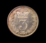 Victoria 1880 Threepence - EF