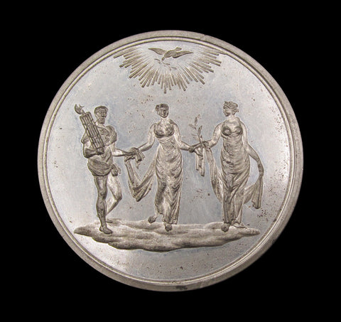 1814 Treaty Of Paris 57mm Medal - By Mills