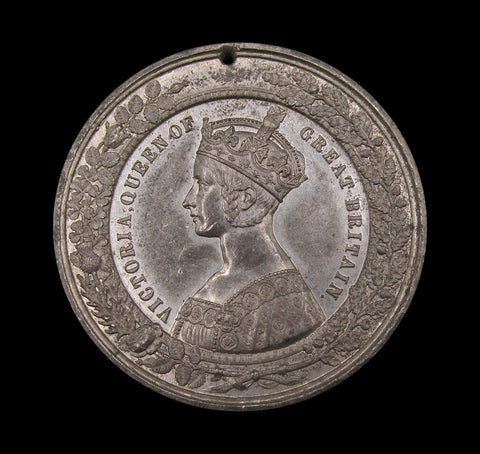 1851 Queen Victoria Visit to Manchester 52mm Medal - By Allen & Moore