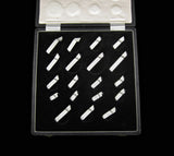 1887 Hard Case For 19 Coin Specimen Set - Five Pound To Farthing inc Maundy