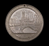 1851 Queen Victoria Visit to Manchester 52mm Medal - By Allen & Moore