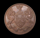 c.1910 Worshipful Company Of Poulters 44mm Bronze Medal