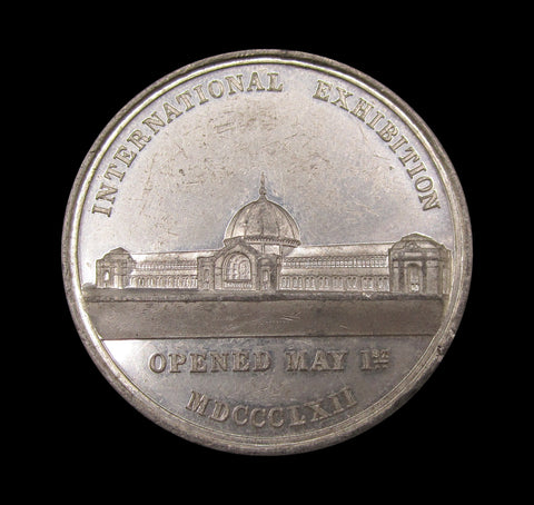 1862 International Exhibition London 41mm WM Medal - By Pinches