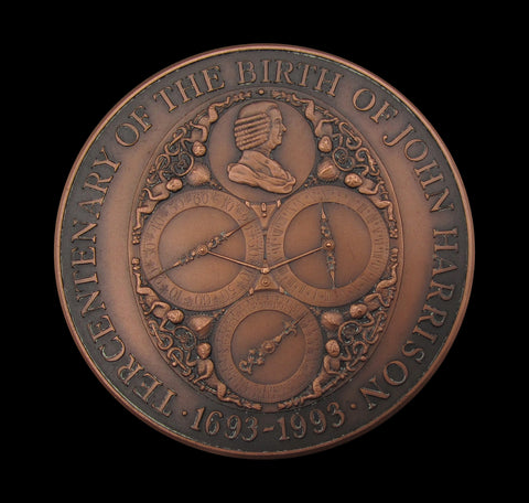 1993 John Harrison Tercentenary 63mm Medal - By The Royal Mint