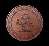 1897 Victoria Diamond Jubilee Lancashire 38mm Bronze Medal - By Miesch