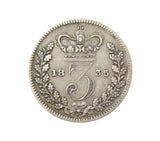 William IV 1835 Threepence - VF