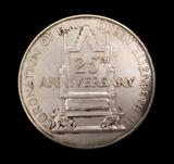 1978 Elizabeth II Coronation Anniversary 57mm Silver Medal