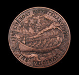 1990 Bicentenary of The Launch of The Lifeboat 63mm Medal - By The Royal Mint