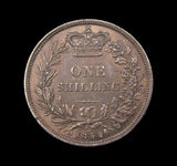 Victoria 1859 Shilling - EF