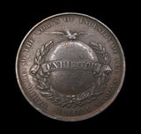1851 Great Exhibition 'Exhibitor' 44mm Medal - By Wyon