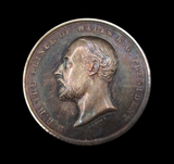 1892 & 1893 Prince Of Wales Technological Examination 51mm Silver Medal Pair - By Wyon