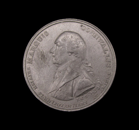 1802 Peace Of Amiens Marquis Cornwallis Medal - By Hancock