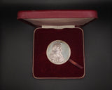 1687 William & Mary Spanish Wreck Recovered 54mm Silver Medal