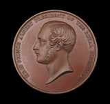 1851 Great Exhibition 'For Services' 48mm Medal - By Wyon