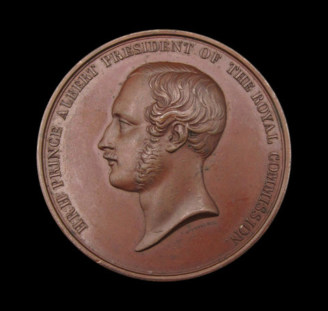 1851 Great Exhibition 'For Services' 48mm Medal - By Wyon