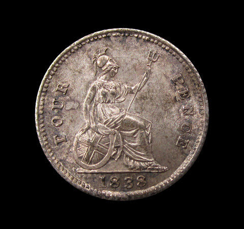 Victoria 1838 Groat - EF+
